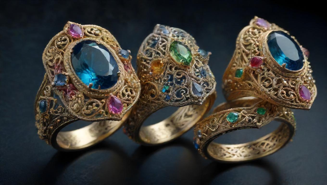 Gem Taşlı Yüzükler